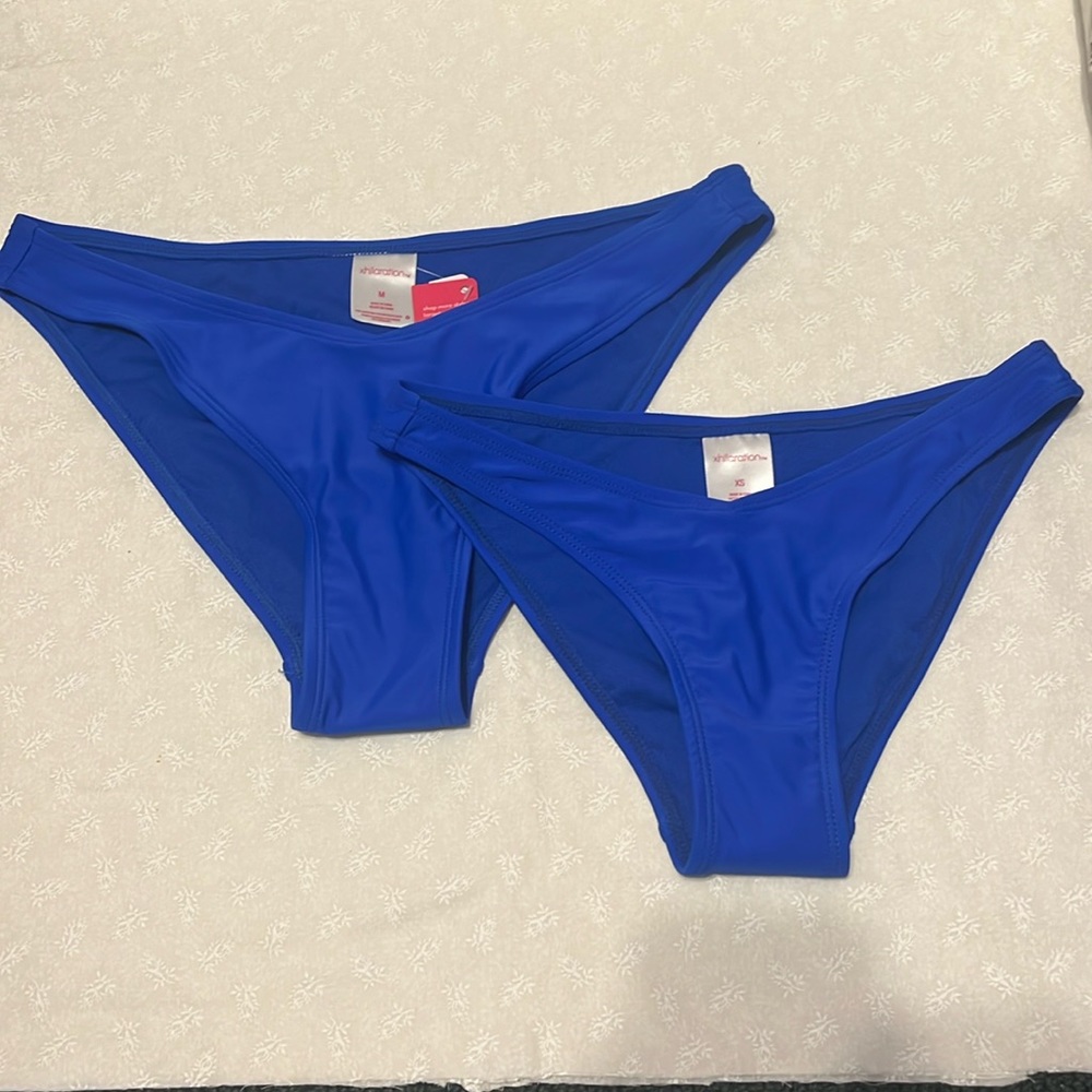 NWT Vibrant Blue Bikini bottoms